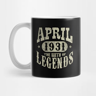 91 91St April 1931 Birth Of Legend Mug